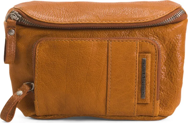 Made In Italy Leather Belt Bag