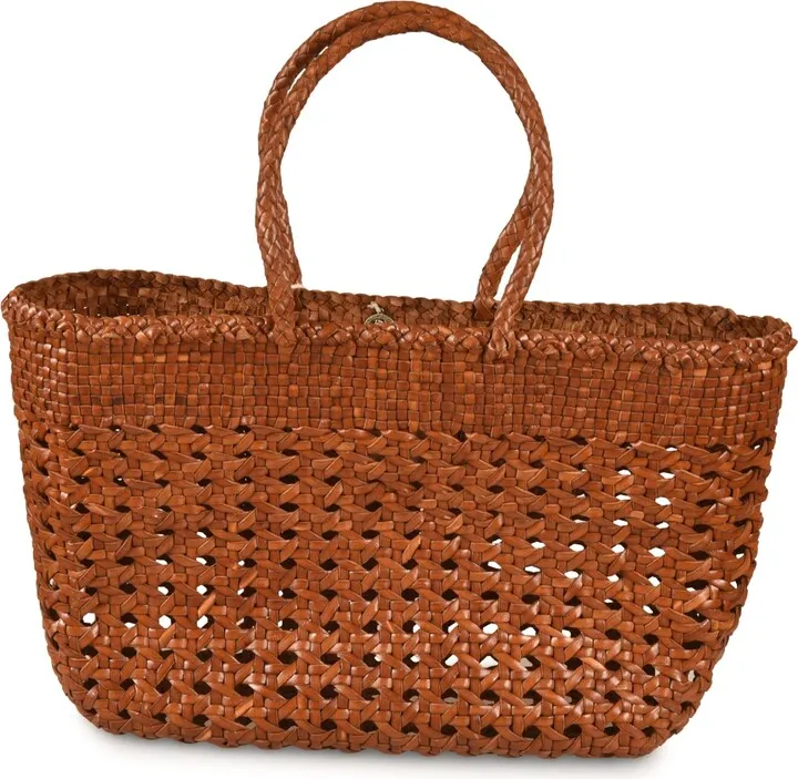 Woven Basket Tote
