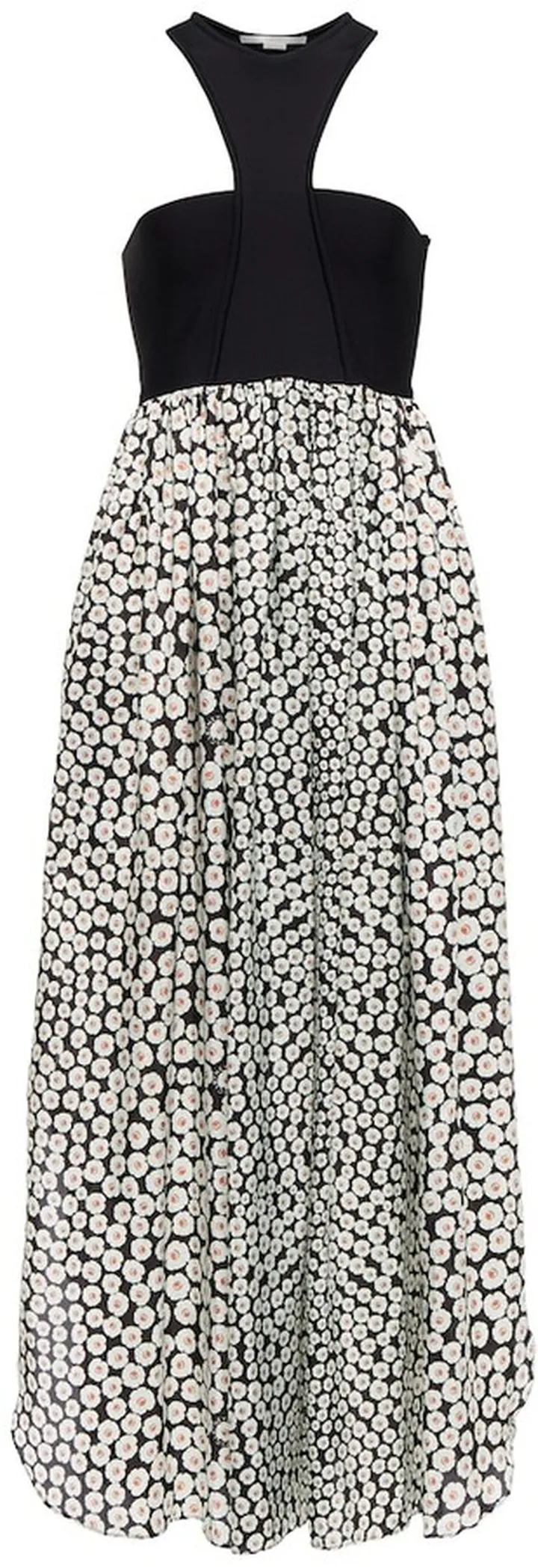 Floral printed maxi dress