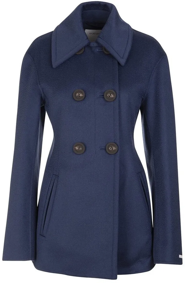 Sportmax Double-Breasted Overcoat
