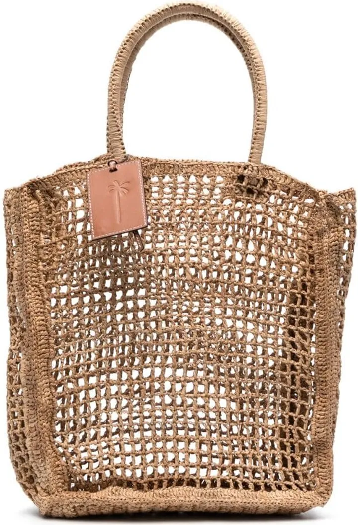 MANEBI- Net Raffia Handbag