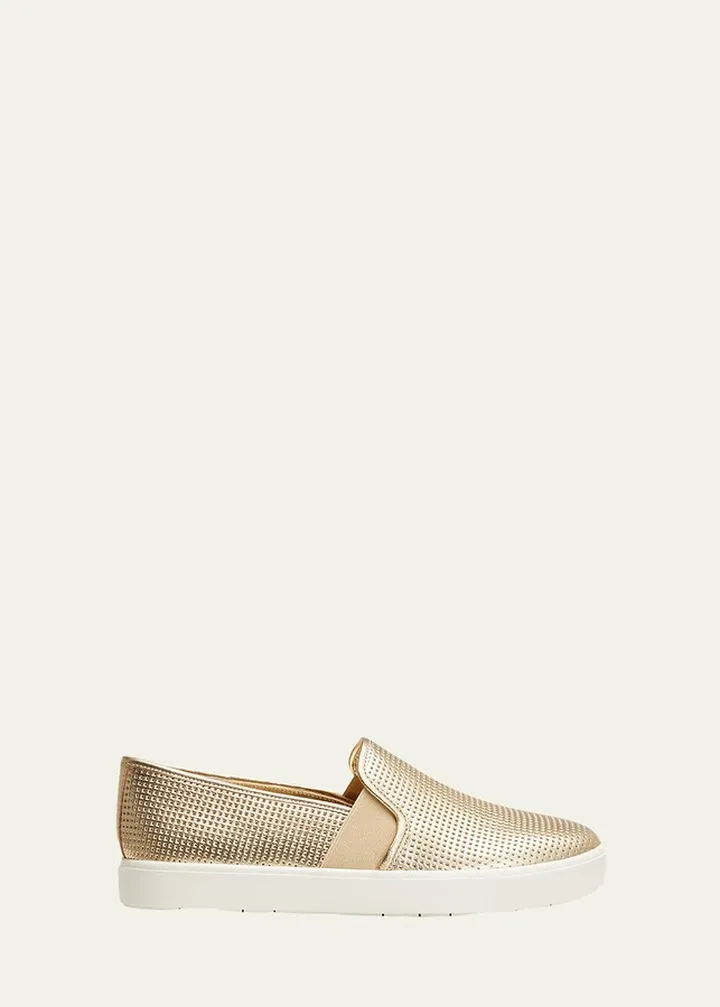 Blair Metallic Slip-On Sneakers