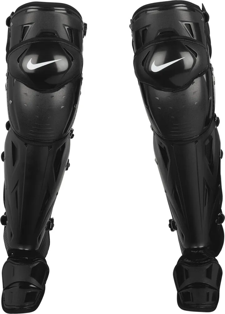 Nike Diamond Elite Baseball Leg Guards in Black