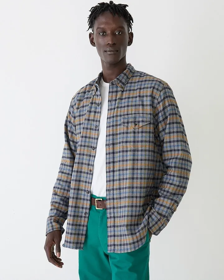 Cotton-cashmere shirt