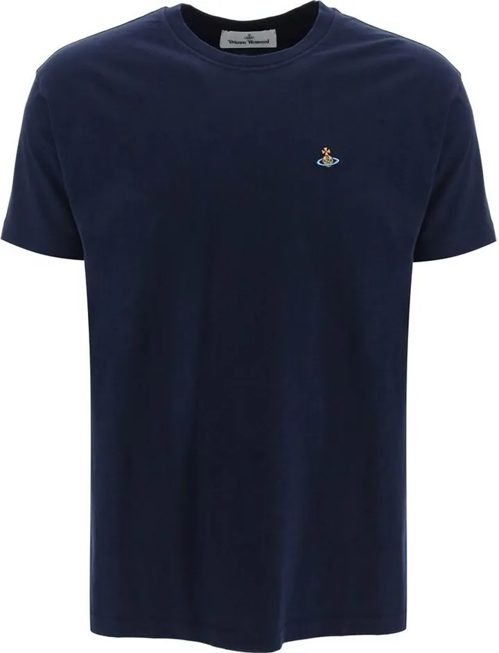 Vivienne Westwood Orb Embroidered Crewneck T-Shirt