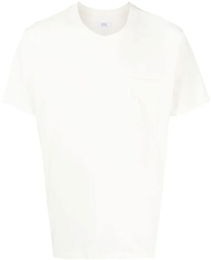 patch-pocket cotton T-shirt