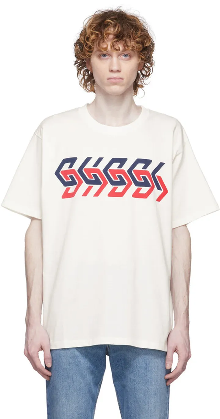 Gucci Off-White Mirror T-Shirt
