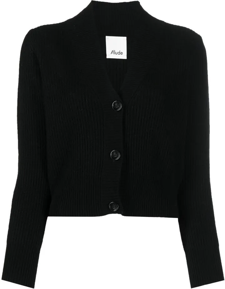 cashmere V-neck cardigan