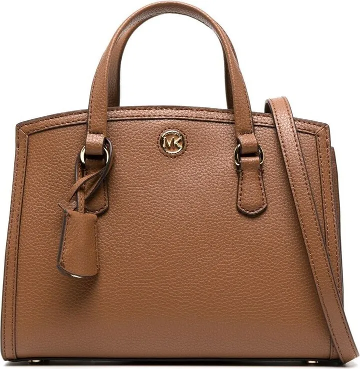 Chantal small pebbled tote bag