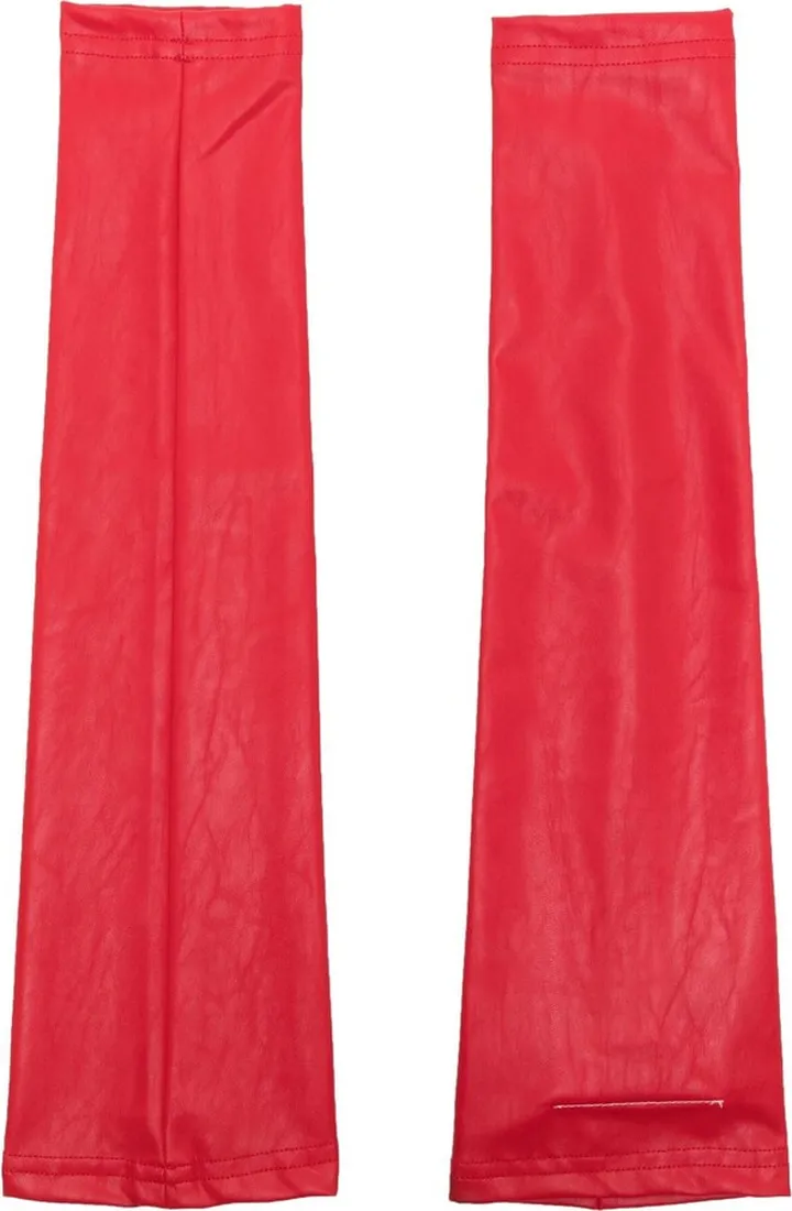 Grained-Texture Arm Warmers