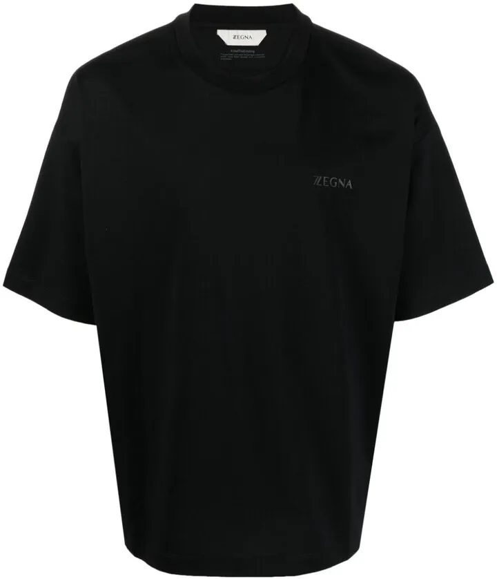 logo-print T-shirt