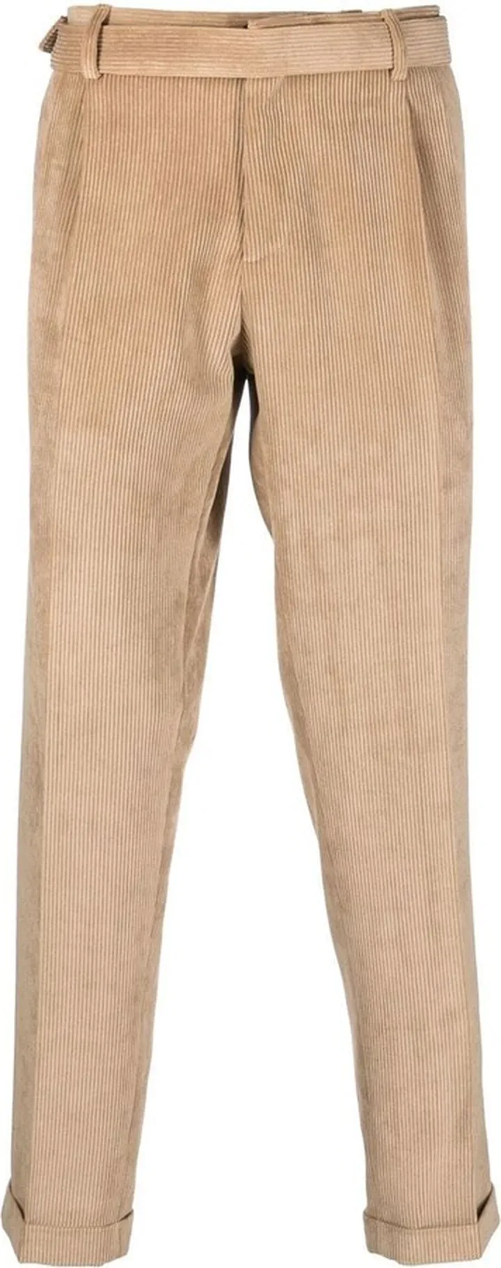 Corduroy Straight-Leg Trousers
