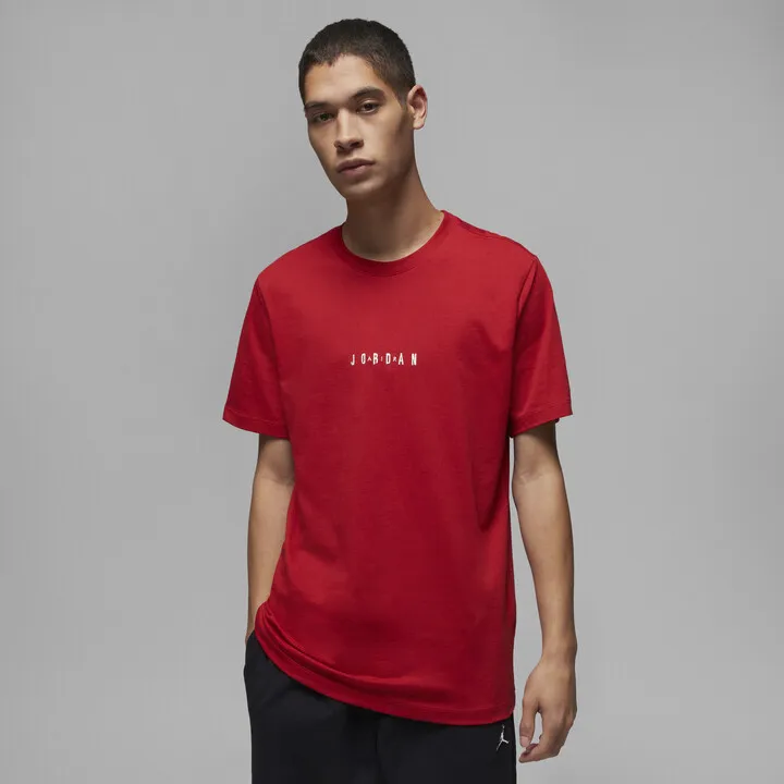 Men's Jordan Air T-Shirt in Red