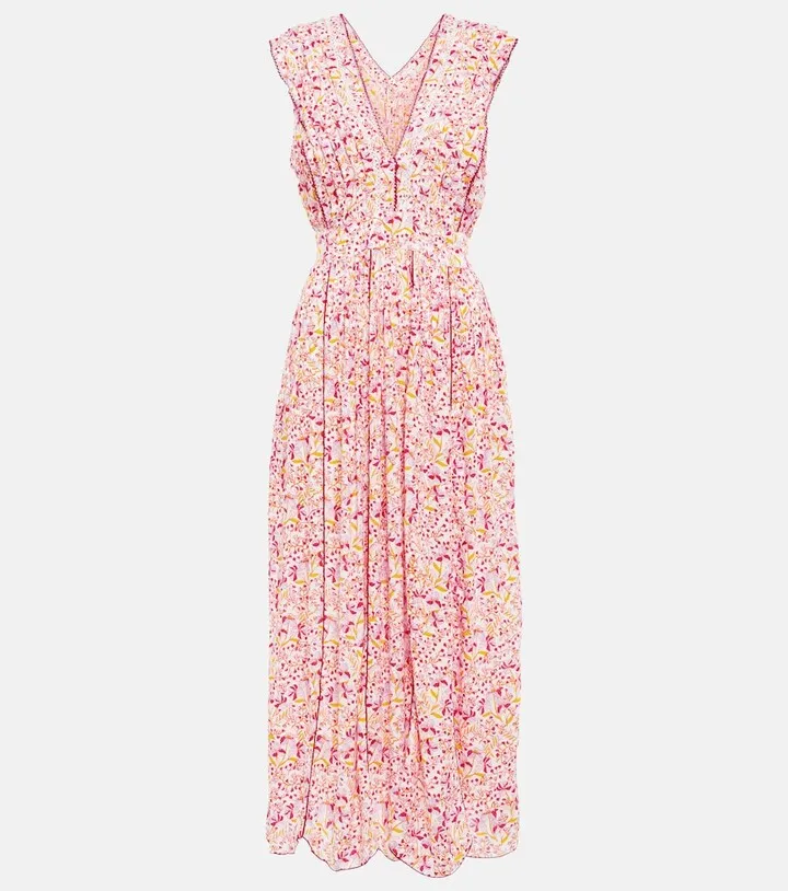 Agnes floral midi dress