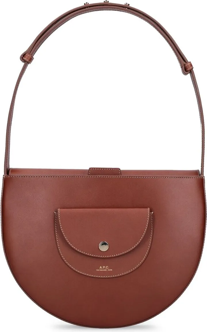 Le Pocket leather shoulder bag