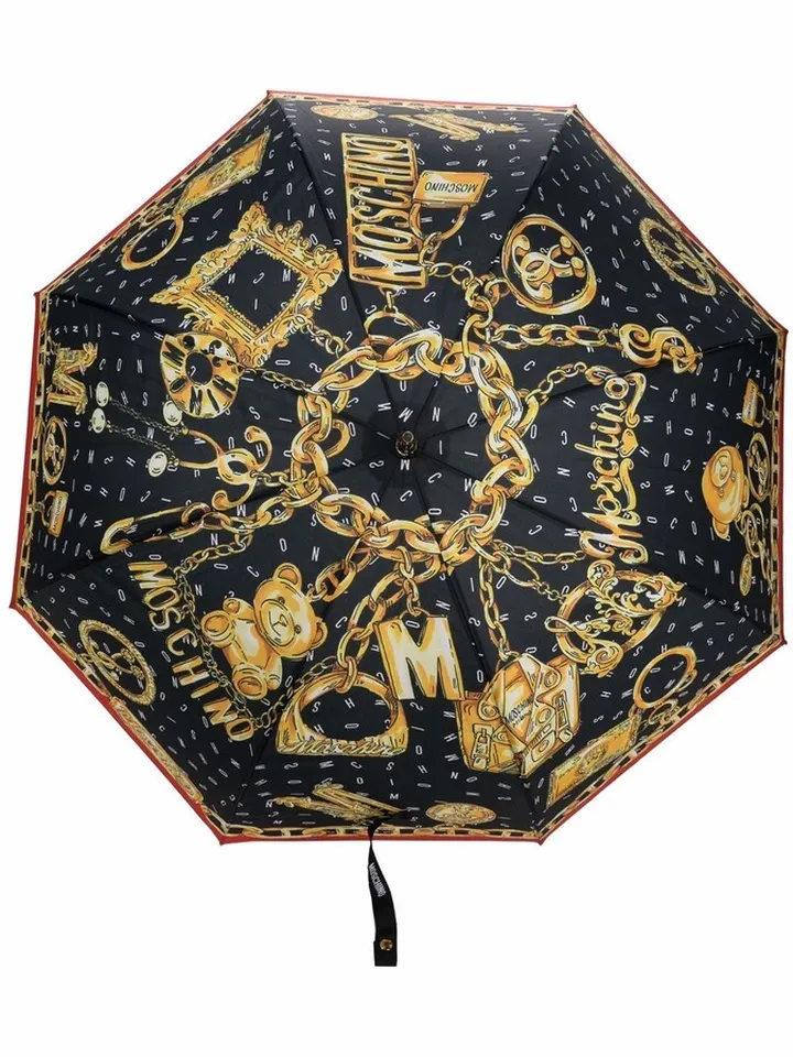 Chain-Link Print Umbrella