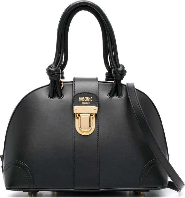 Braided Leather Tote Bag