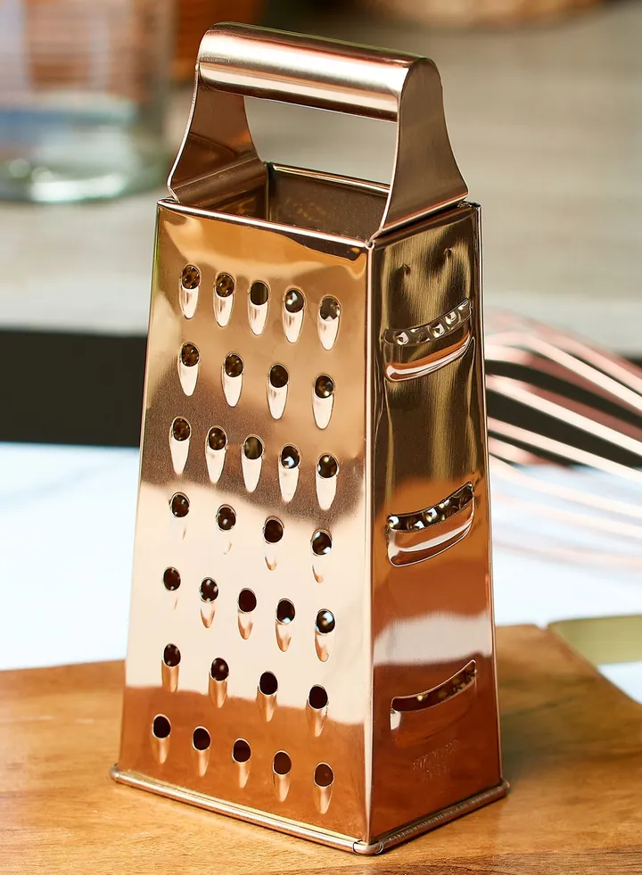 Alchemist Rose Gold 4 Sided Cheese Grater