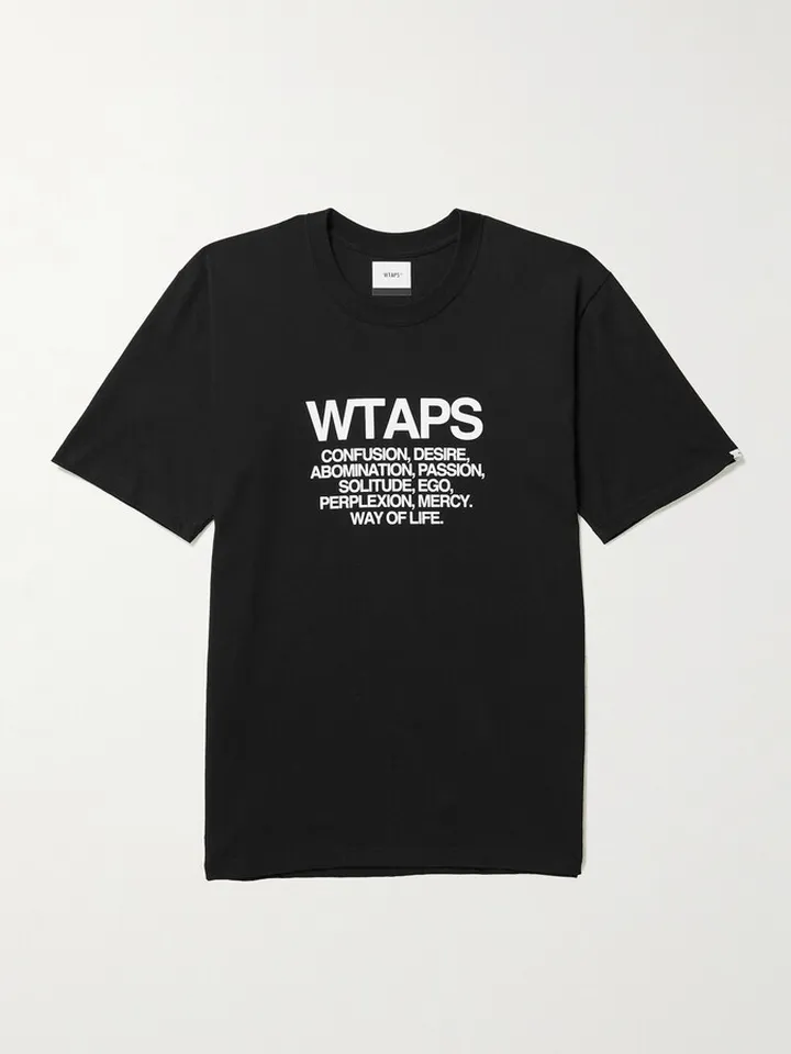Printed Cotton-Jersey T-Shirt