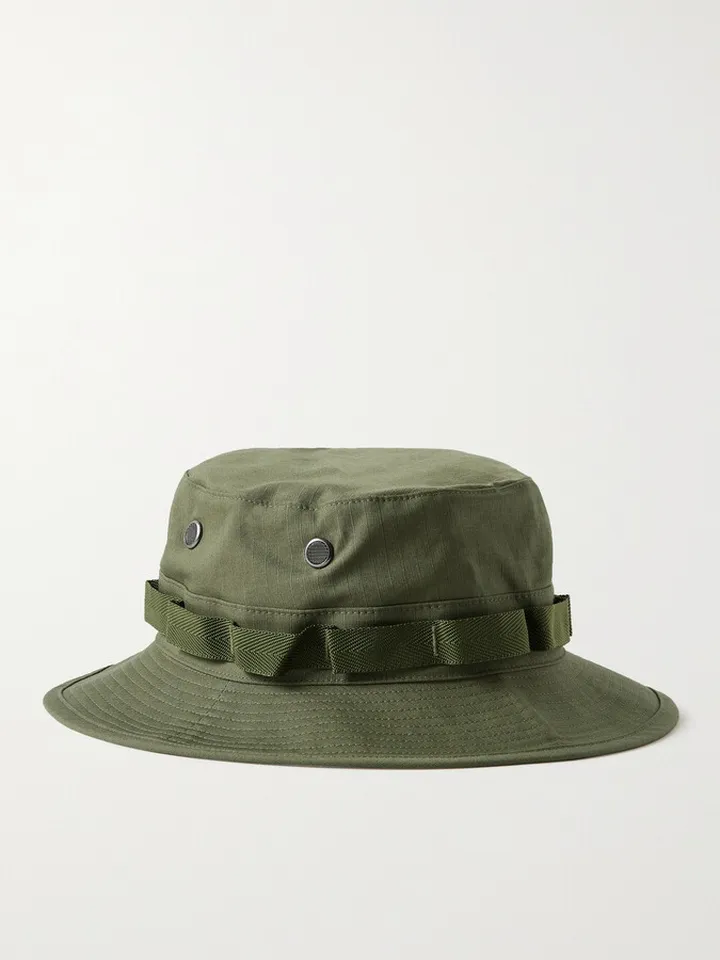 Cotton-Ripstop Bucket Hat