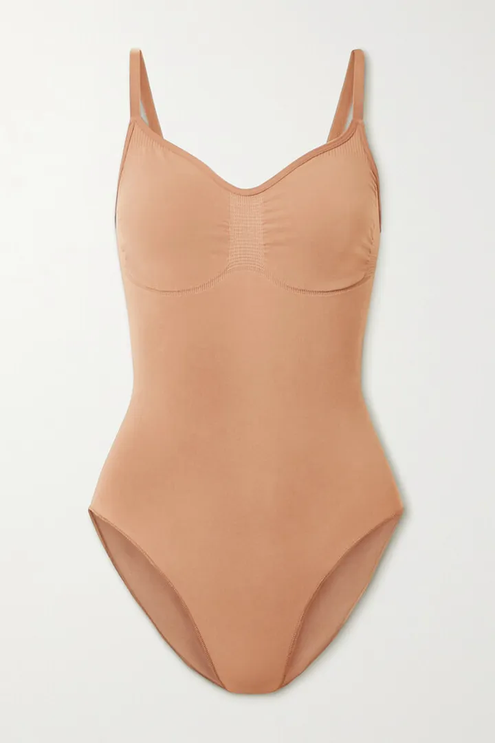 Skims - Seamless Sculpt Sculpting Bodysuit - Ochre