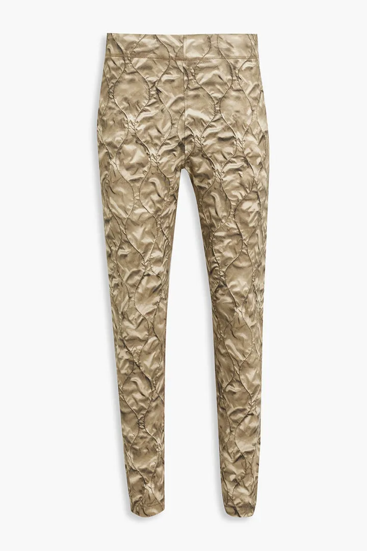 Photo Reel printed French cotton-terry sweatpants