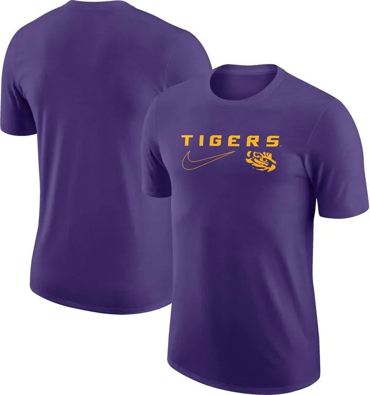 Men's Nike Purple Lsu Tigers Swoosh Max90 T-shirt