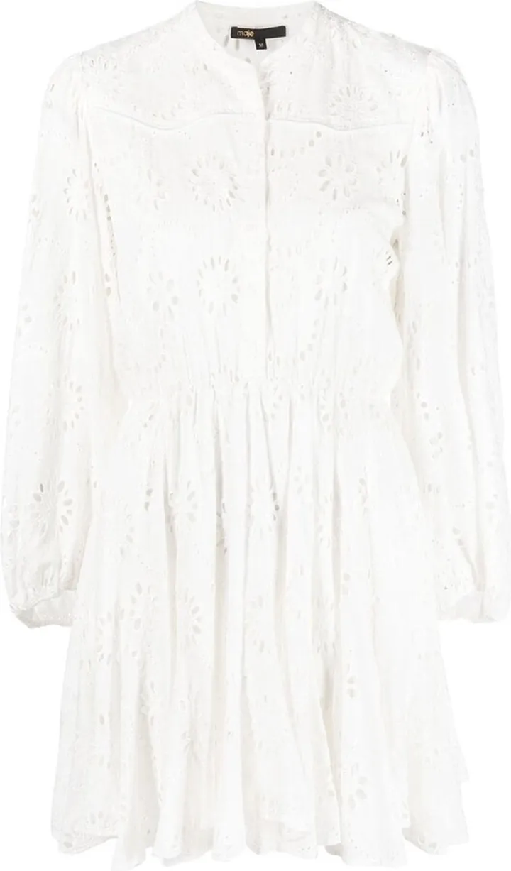 Broderie Anglaise Mini Dress