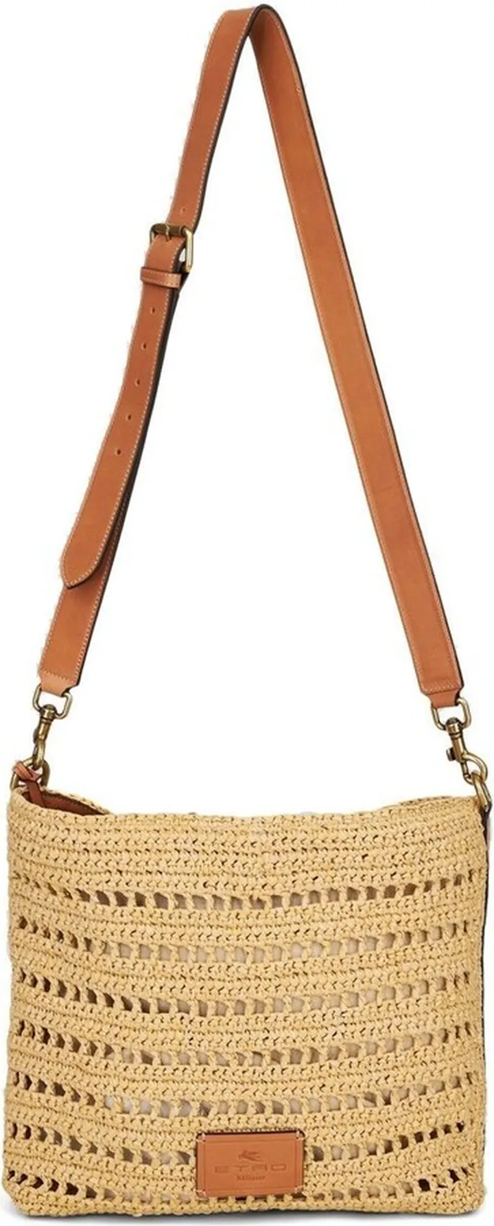 Braided-Detail Crossbody Bag