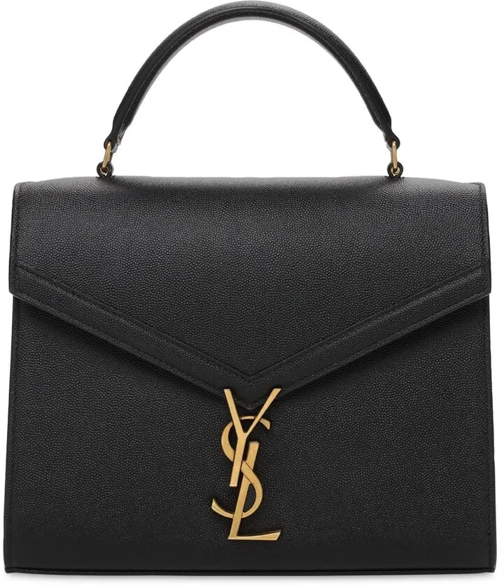 Mini Cassandra grained leather bag