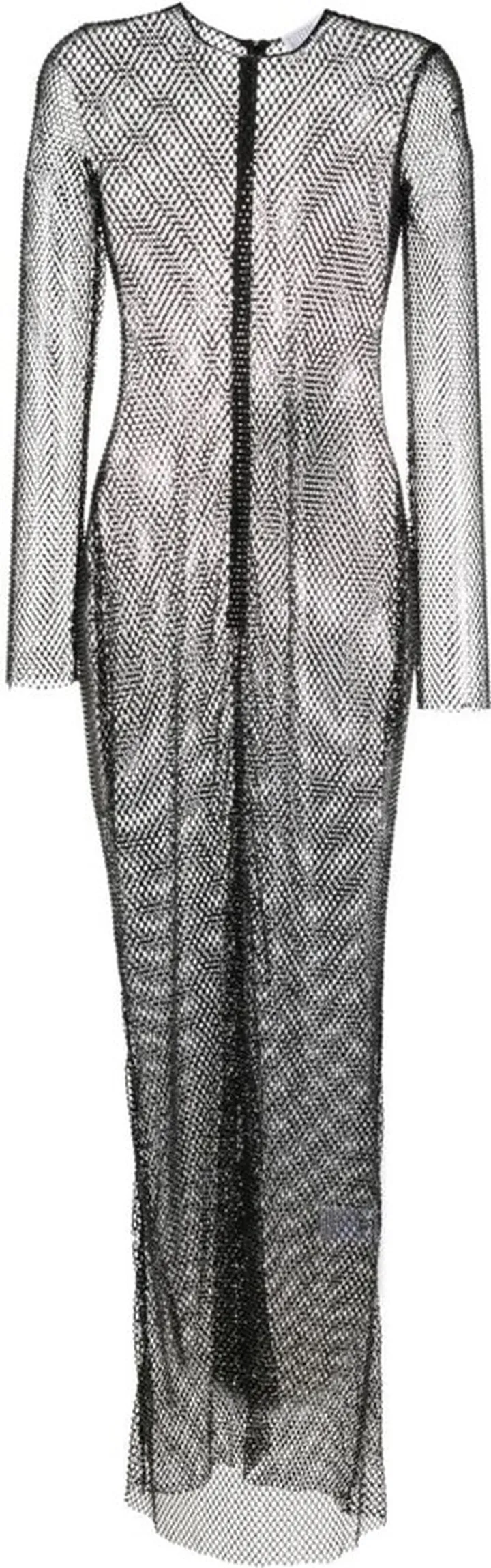 Crystal-Embellished Sleeveless Dress