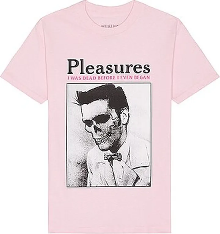Pleasures Dead T-shirt in Pink