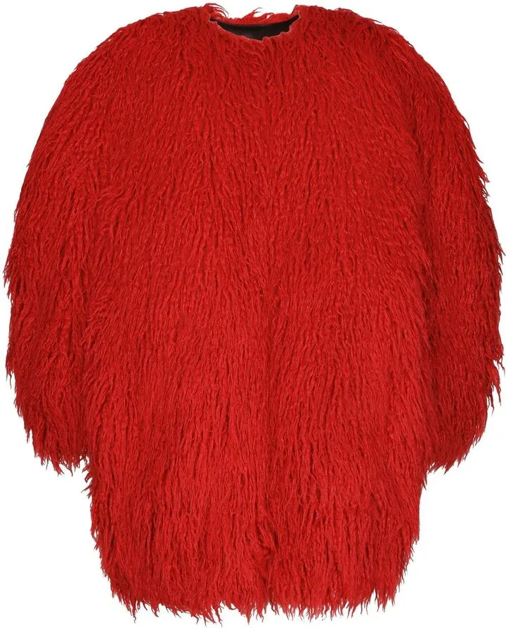 Oversized Faux Shearling Coat