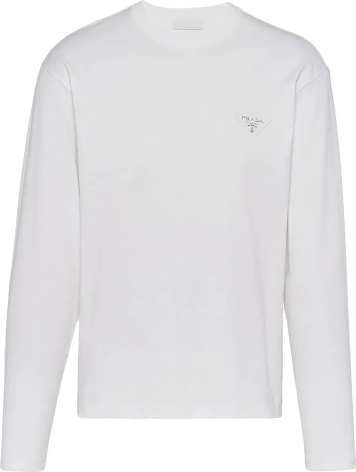 logo-patch long-sleeve T-shirt