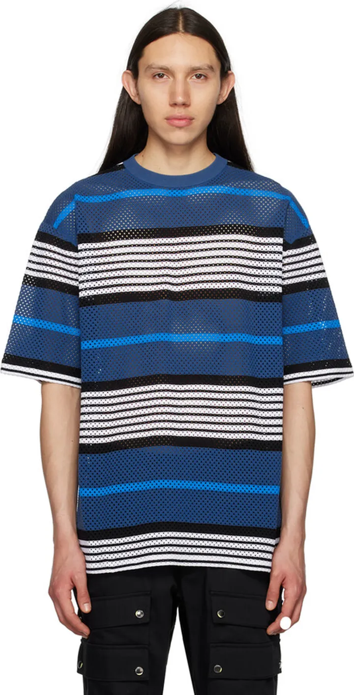 Burberry Blue Striped T-shirt