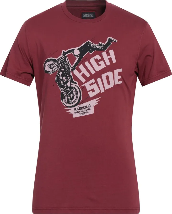 T-shirt Burgundy