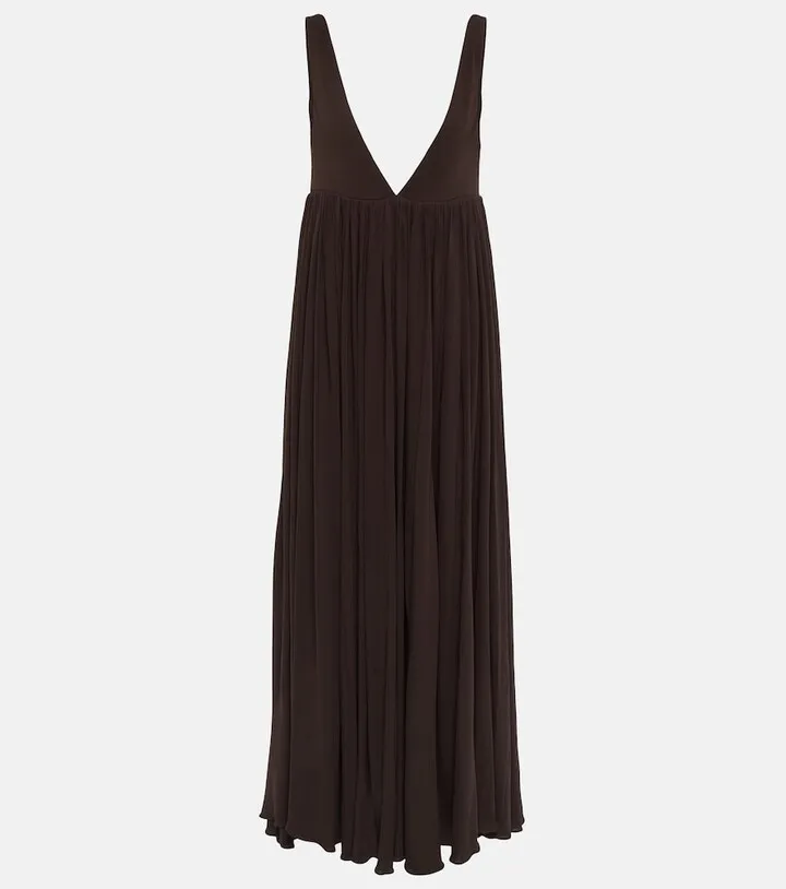 Layas jersey maxi dress