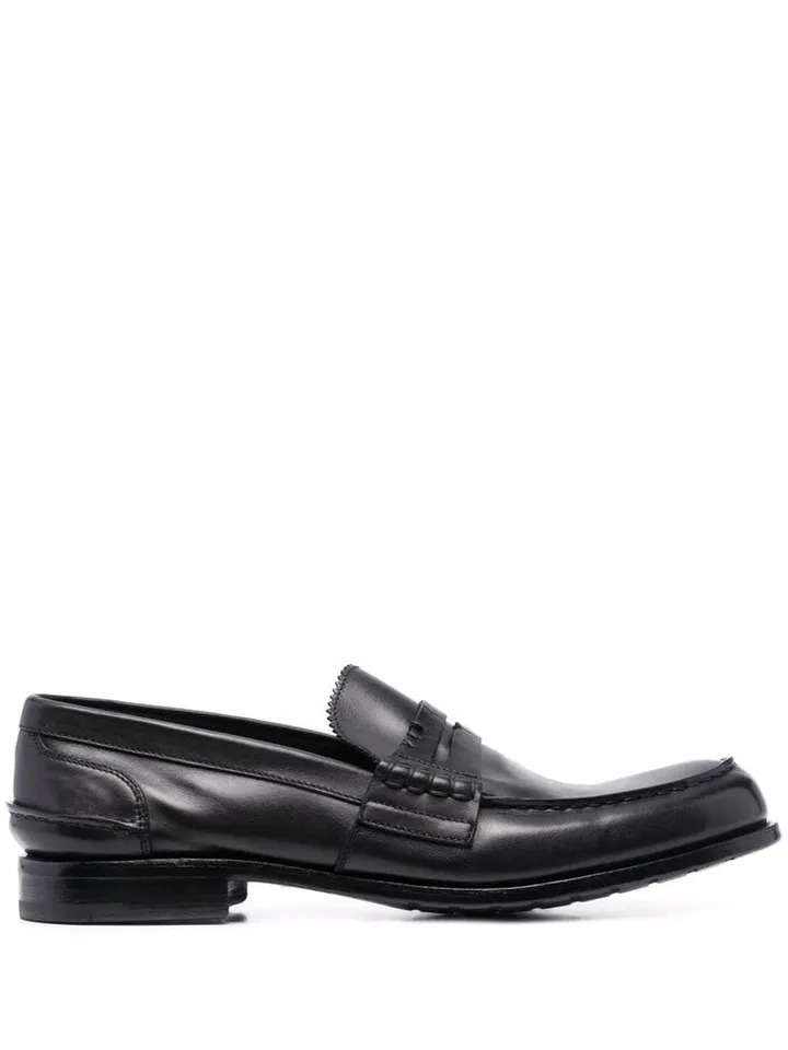 Leather Penny Loafers