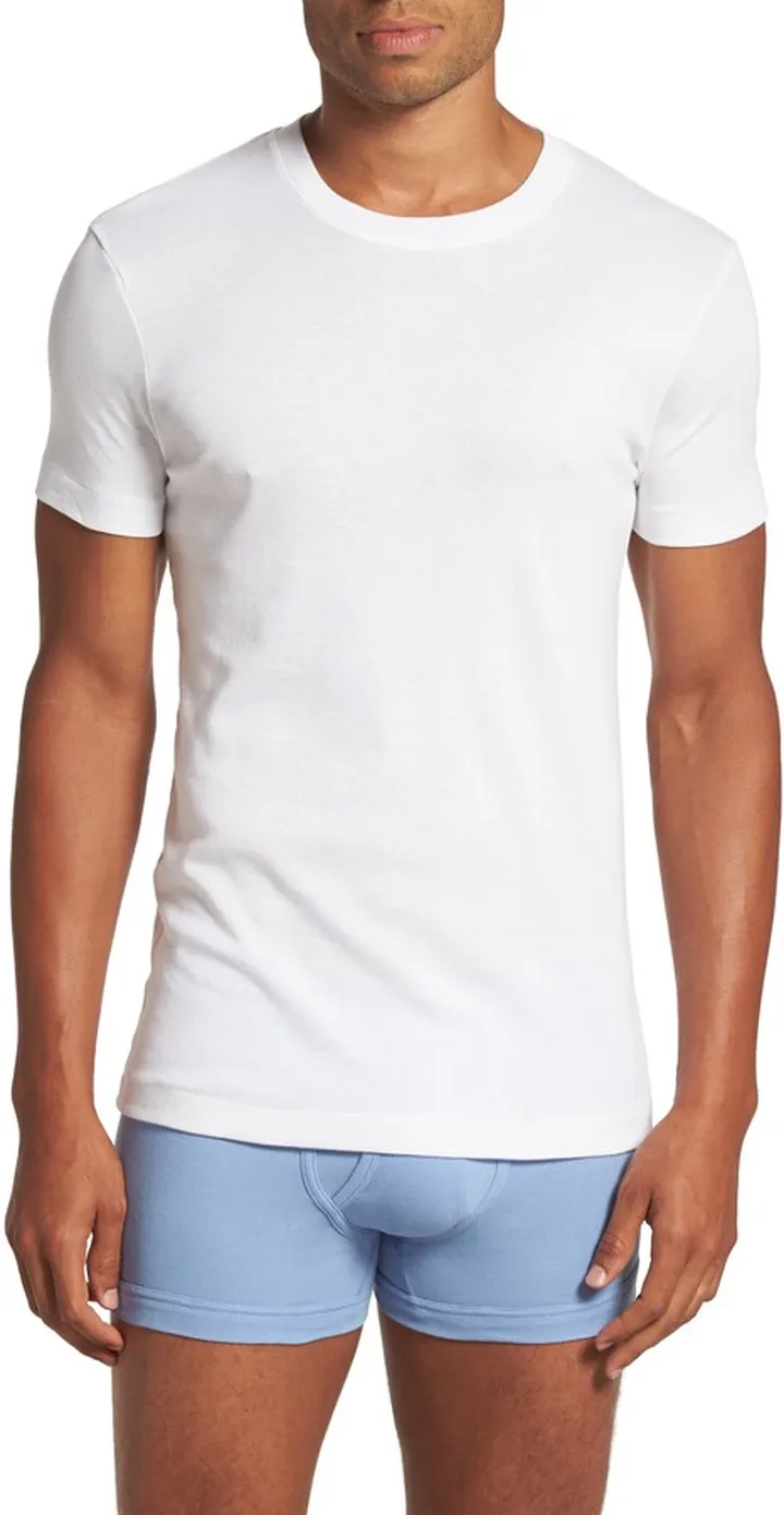 Pima Cotton Slim Fit Crewneck T-Shirt