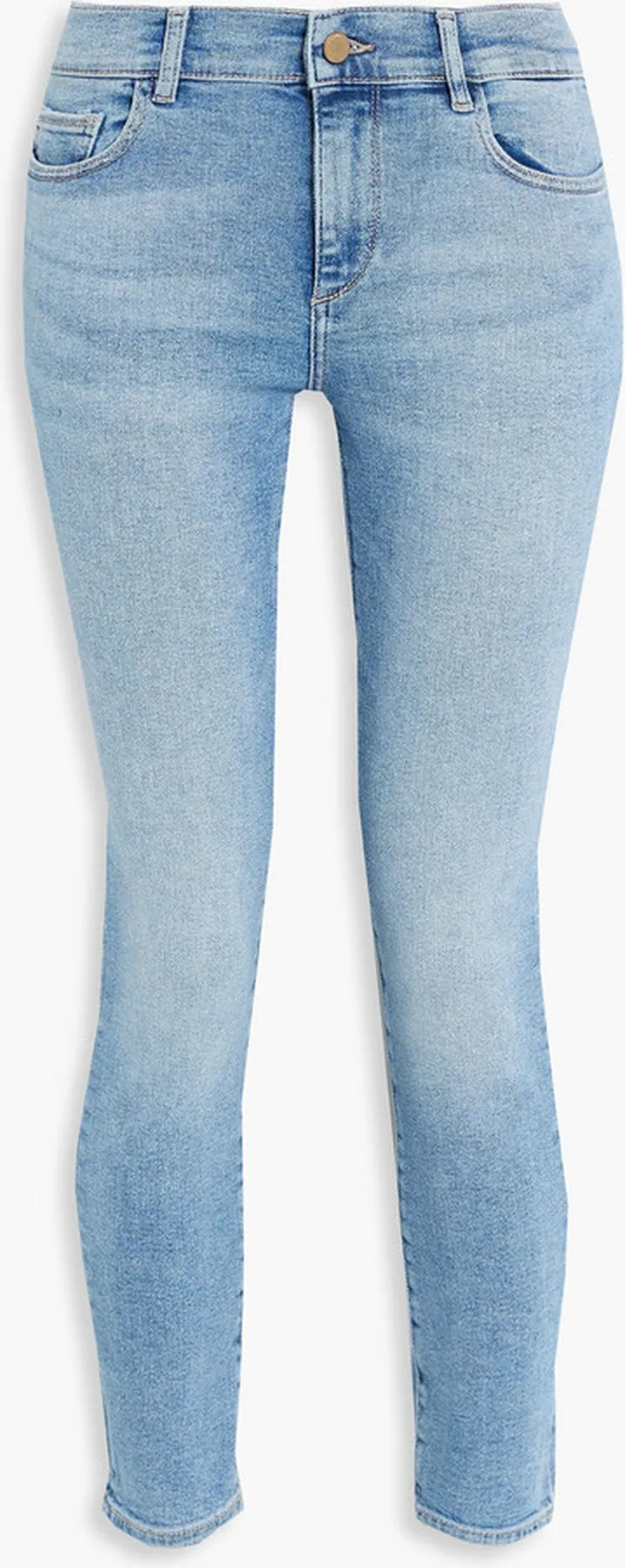 Florence cropped mid-rise skinny jeans