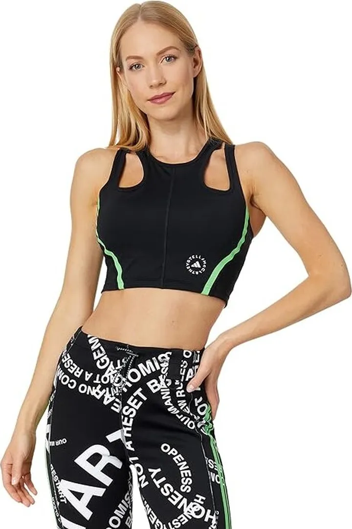 adidas by Stella McCartney TrueNature Hiking Tank Top HR4483 (Black) Women's Clothing
