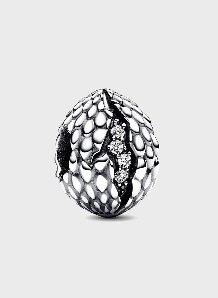 The Dragon Egg Sterling Charm