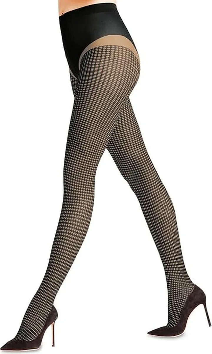 Falke Houndstooth Tights (Beige (Powder 4169)) Hose