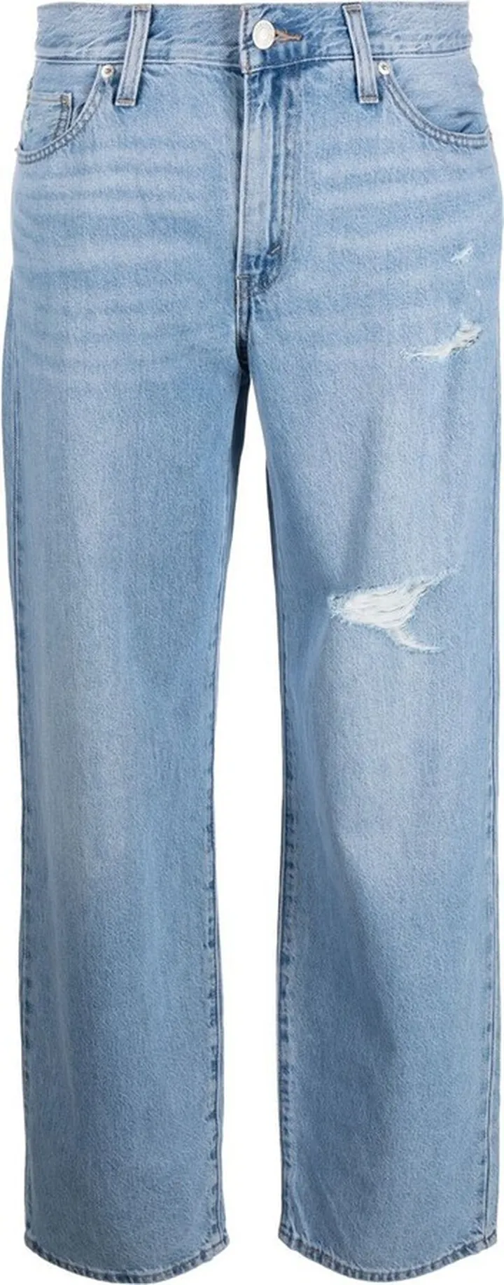 Baggy Dad ripped jeans