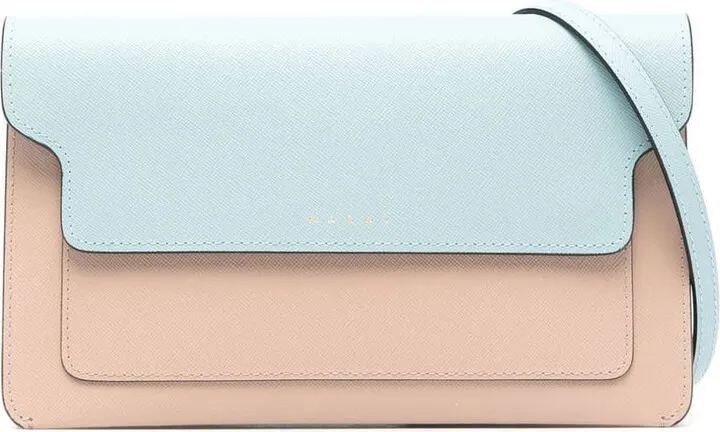3 Comp Pouch With Strap Crossbody Bag