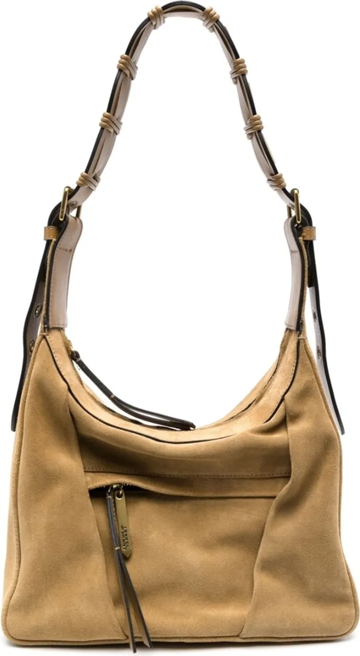 mini Niamey suede shoulder bag