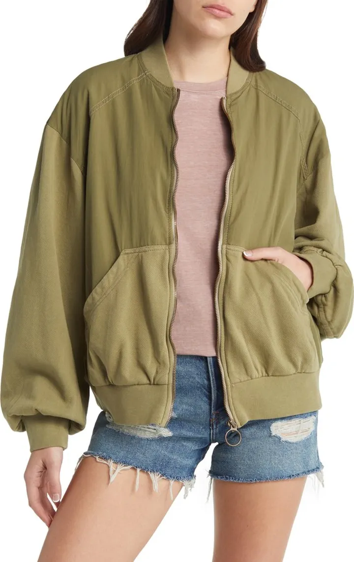 Karma Cotton Bomber Jacket