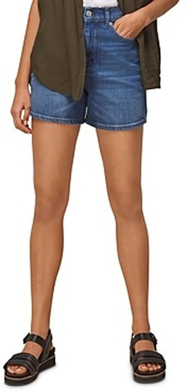 Whistles High Waisted Denim Shorts