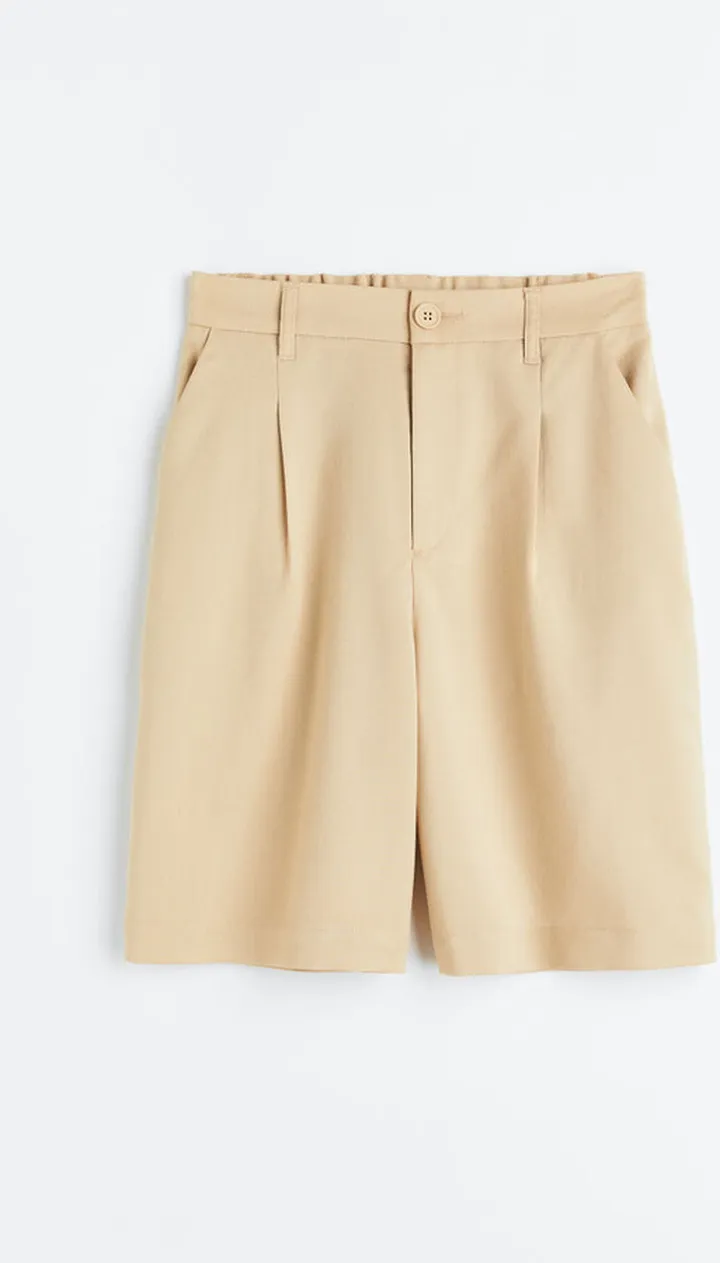 Twill Dress Shorts
