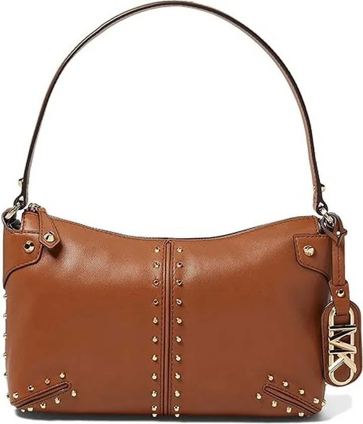 MICHAEL Michael Kors Astor Large Pouchette (Luggage) Handbags